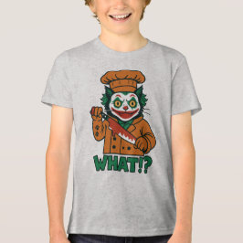 Wat!?" Clown Cat Joker-geïnspireerde Kinderen T-sh Tri-Blend Shirt