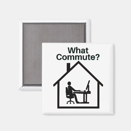 Wat commuteren? magneet (Voorkant / Achterkant)
