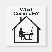 Wat commuteren? magneet (Voorkant)