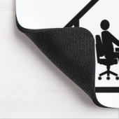 Wat commuteren? muismat (Hoek)