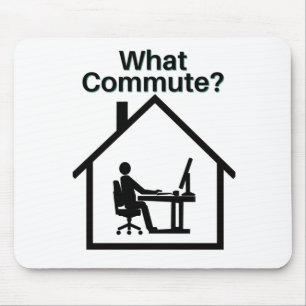 Wat commuteren? muismat
