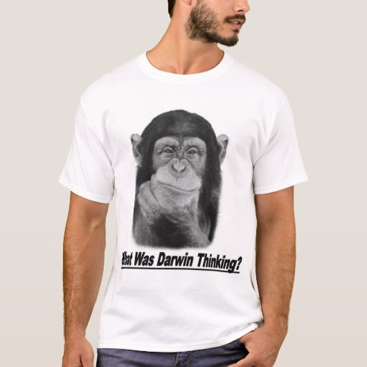 Wat dacht Darwin ervan? T-shirt (Voorkant)