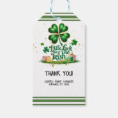 Wat dacht je bijvoorbeeld van Irish Shamrock Gold Cadeaulabel (Voorkant)