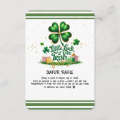 Wat dacht je bijvoorbeeld van Irish Shamrock Gold Informatiekaartje (Voorkant)