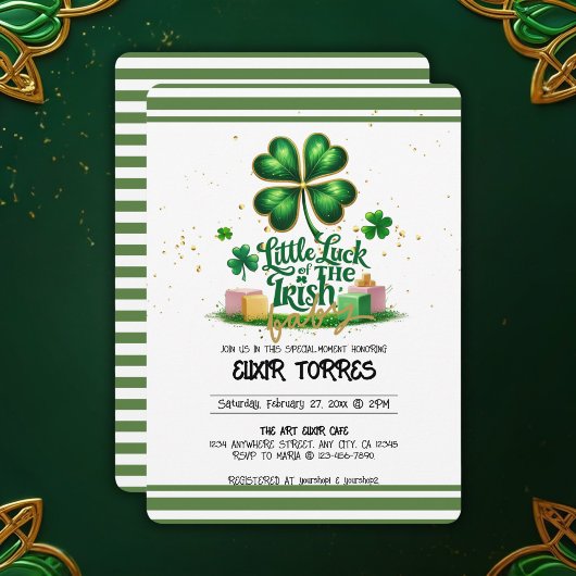 Wat dacht je bijvoorbeeld van Irish Shamrock Gold  Kaart