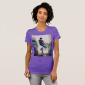 Wat dacht je van "Amethyst Grace: Paarse Waterverf T-shirt (Voorkant volledig)