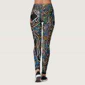 Wat dacht je van "ChromaDream Leggings: Een caleid Leggings (Achterkant)