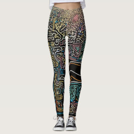 Wat dacht je van "ChromaDream Leggings: Een caleid Leggings