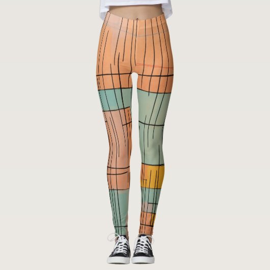 Wat dacht je van "Citrus Sketch: Women's Leggings (Voorkant)