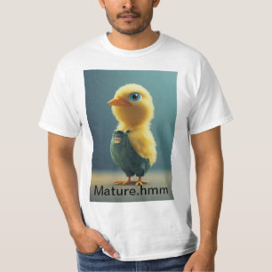 Wat dacht je van "Cluckin' Grown Up T-shirt" of "F T-shirt