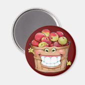 Wat dacht je van die appels?! Fijne appels! Magneet (Voorkant / Achterkant)