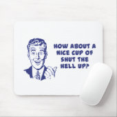 Wat dacht je van een mooie beker van de hel? muismat (Met muis)