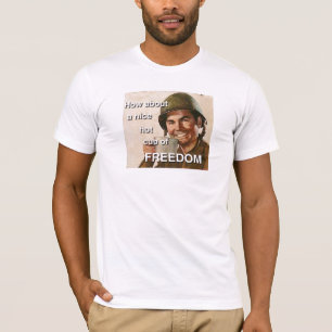 Wat dacht je van een mooie kop FREEDOM? T-shirt