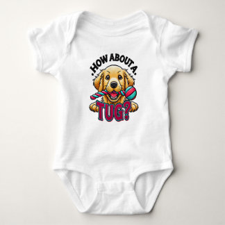 Wat dacht je van een sleepboot - Golden Retriever  Romper