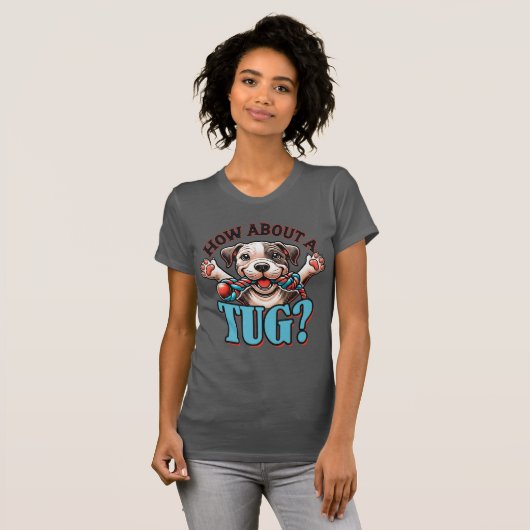 Wat dacht je van een sleepboot - Pitbull 2 T-shirt (Voorkant volledig)