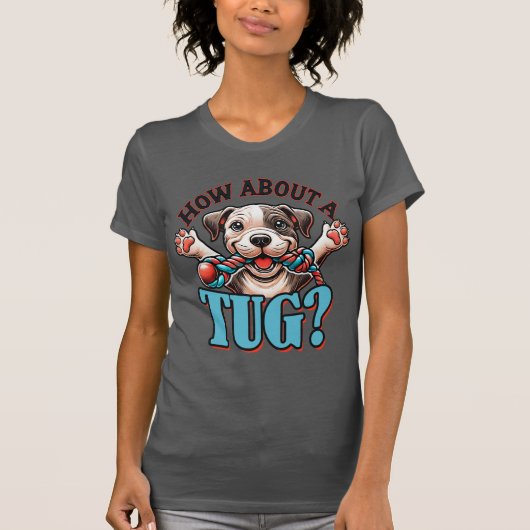 Wat dacht je van een sleepboot - Pitbull 2 T-shirt (Voorkant)