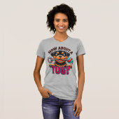 Wat dacht je van een sleepboot - Rottweiler T-shir T-shirt (Voorkant volledig)