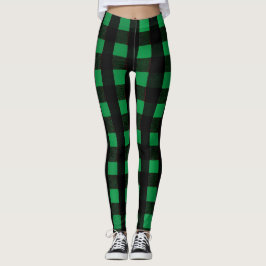 Wat dacht je van "Envy Check Leggings: Black & Gre Leggings