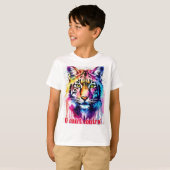 Wat dacht je van "Fierce Freedom: Tiger 'Can't Con T-shirt (Voorkant volledig)