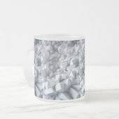 Wat dacht je van "Frosty Visions: 3D-Printed Magic Matglas Koffiemok (Voorkant links)