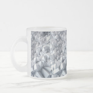 Wat dacht je van "Frosty Visions: 3D-Printed Magic Matglas Koffiemok