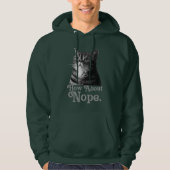 Wat dacht je van geen sarcastisch hoodie (Voorkant)