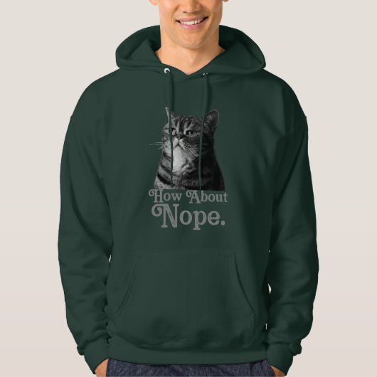 Wat dacht je van geen sarcastisch hoodie (Voorkant)