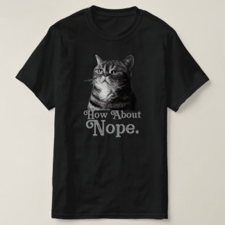 Wat dacht je van geen sarcastisch t-shirt