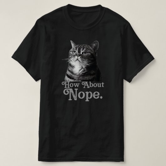 Wat dacht je van geen sarcastisch t-shirt (Design voorkant)