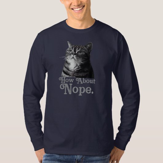 Wat dacht je van geen sarcastisch t-shirt (Voorkant)
