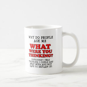 Wat dacht je van grappige Mug? Koffiemok