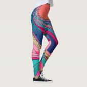 Wat dacht je van "Kaleidoscoop Spectrum: Multicolo Leggings (Rechts)