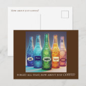 Wat dacht je van koffie Briefkaart (Voorkant / Achterkant)