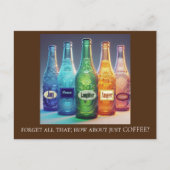 Wat dacht je van koffie Briefkaart (Voorkant)
