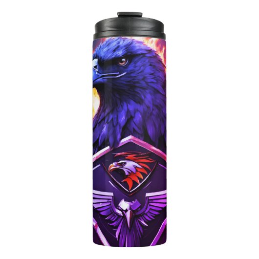 Wat dacht je van "Majestic Soar: Eagle Edition The Thermosbeker (Voorkant)
