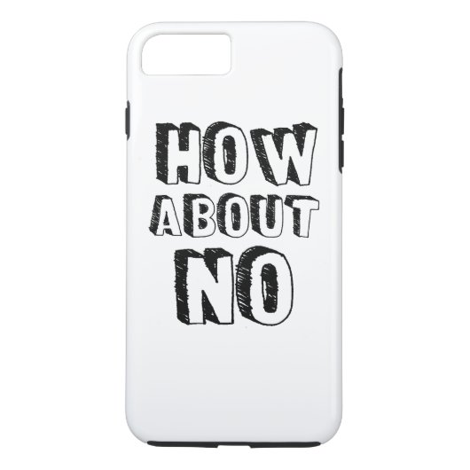 Wat dacht je van Nee Case-Mate iPhone Case (Achterkant)