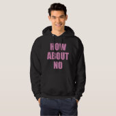 Wat dacht je van Nee Hoodie (Voorkant volledig)