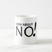 Wat dacht je van NEE? Koffiemok (Center)
