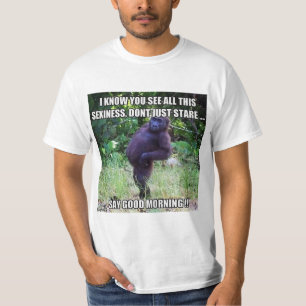 Wat dacht je van "Primal Elegance T-shirt" of "Ape T-shirt