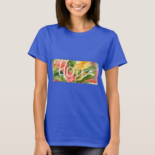 Wat dacht je van "Royal Love: Women's Basic T-shir T-shirt (Voorkant)