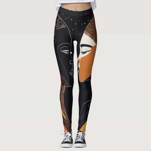 Wat dacht je van "Symphony in Black: Couple Art Le Leggings (Voorkant)