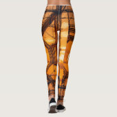 Wat dacht je van "Tangerine Dream Leggings: Vibran Leggings (Achterkant)