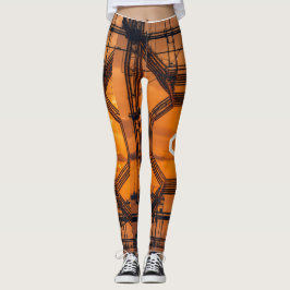 Wat dacht je van "Tangerine Dream Leggings: Vibran Leggings