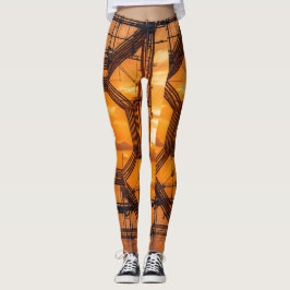Wat dacht je van "Tangerine Dream Leggings: Vibran Leggings