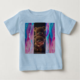 Wat dacht je van "Teddy Love: Baby T-Shirt met Sch