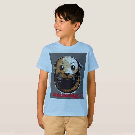 Wat dacht je van zoiets als "Faded Seal Adventure  T-shirt (Voorkant volledig)