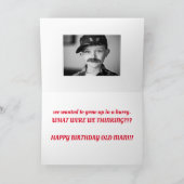 WAT DACHTEN WE VERJAARDAG KAART (Binnen)