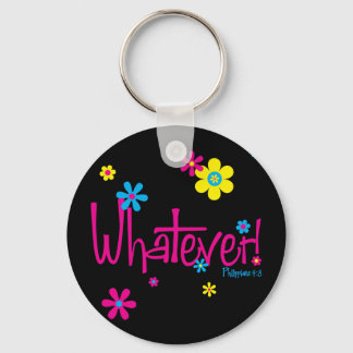 Wat dan ook. Button Sleutelhanger