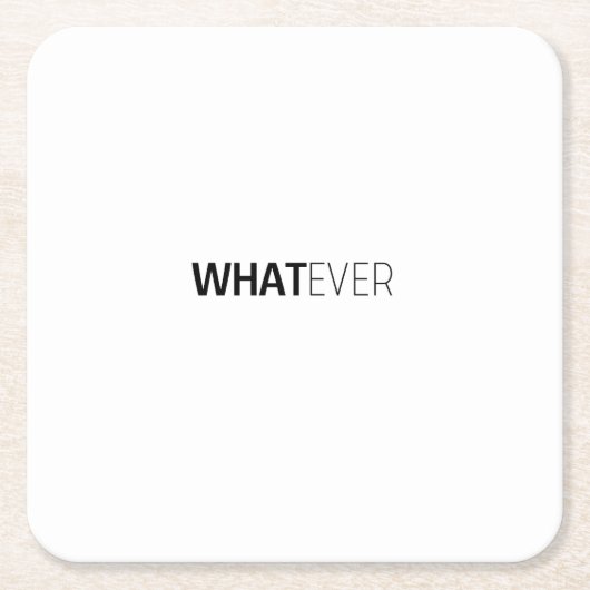 'WAT DAN OOK' KARTONNEN ONDERZETTERS (Voorkant)