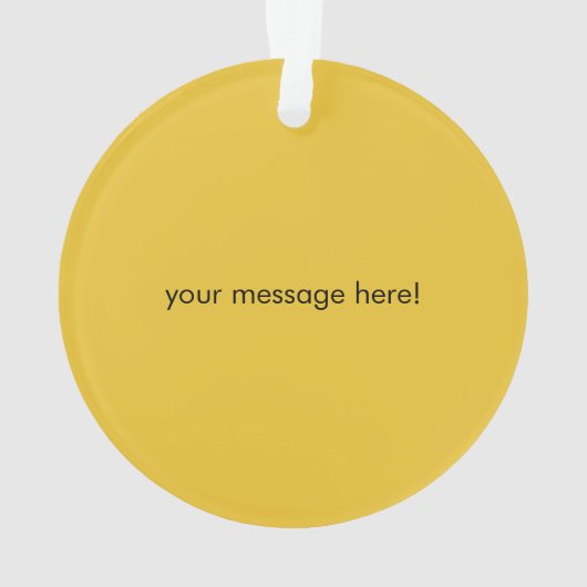 Wat dan ook. lachende emoji ornament (achterkant)